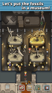 TAP! DIG! MY MUSEUM! - Gameplay image of android game