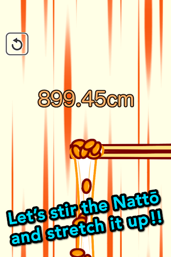 Stretchy Natto - Gameplay image of android game