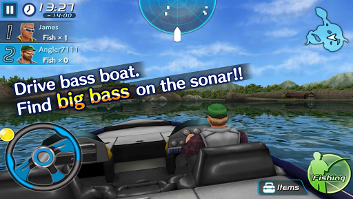 Bass Fishing 3D II - Gameplay image of android game