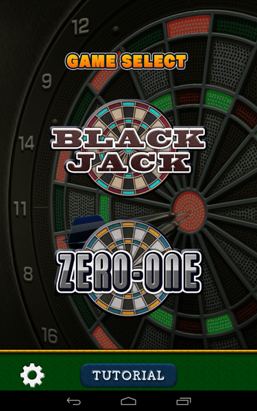 Black jack Darts - Gameplay image of android game