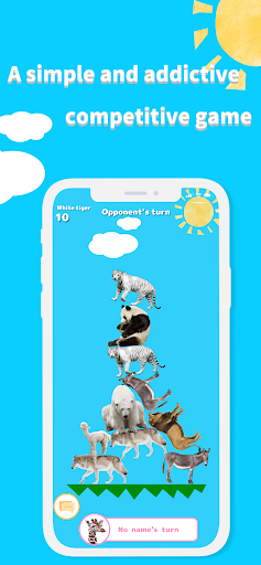 Animal Tower Battle - Gameplay image of android game