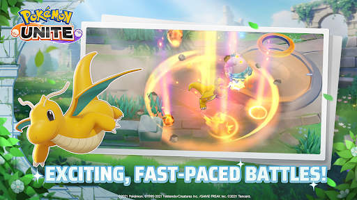 Pokémon UNITE - Gameplay image of android game