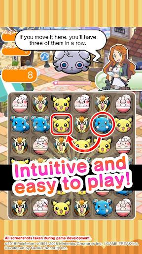 Pokémon Shuffle Mobile - Gameplay image of android game