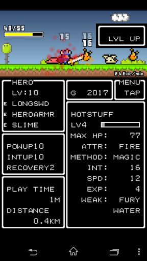MinuteQuest - Gameplay image of android game