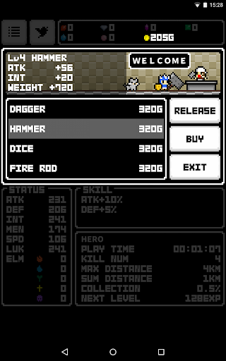 MinuteSlash - Gameplay image of android game