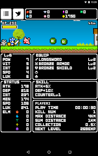 MinuteSlash - Gameplay image of android game