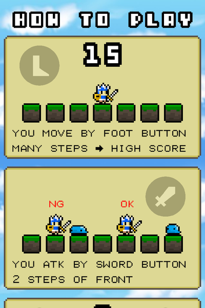 StepKnight - Gameplay image of android game
