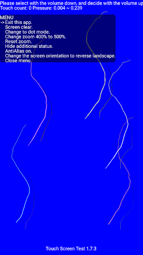 Touch Screen Test - عکس برنامه موبایلی اندروید