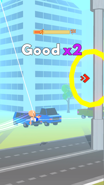 Swing Jumper - Gameplay image of android game