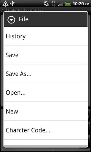 Jota Text Editor - عکس برنامه موبایلی اندروید