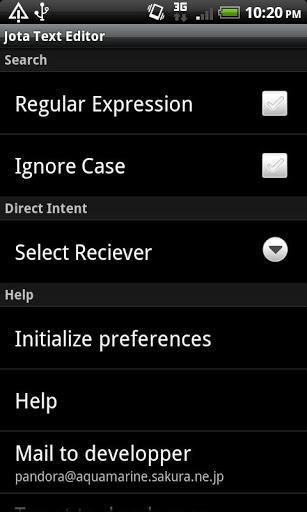 Jota Text Editor - عکس برنامه موبایلی اندروید