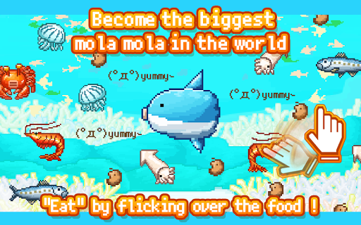 Survive! Mola mola! - Gameplay image of android game