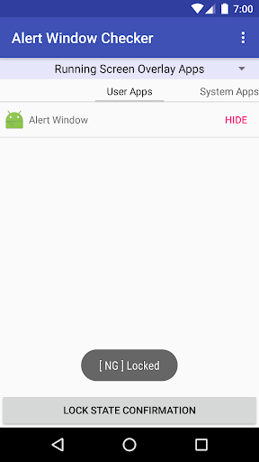 Alert Window Checker - Check Screen Overlay Apps - عکس برنامه موبایلی اندروید