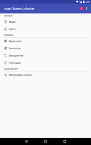 Install Button Unlocker - Fix Screen Overlay Error - Image screenshot of android app