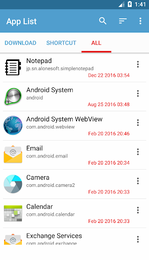 App List - Image screenshot of android app