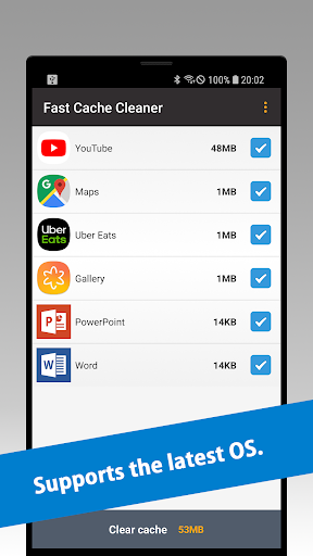 Fast Cache Cleaner - عکس برنامه موبایلی اندروید