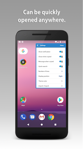 Clipboard - عکس برنامه موبایلی اندروید