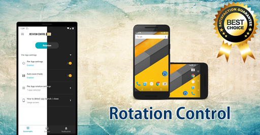 Rotation Control - Image screenshot of android app