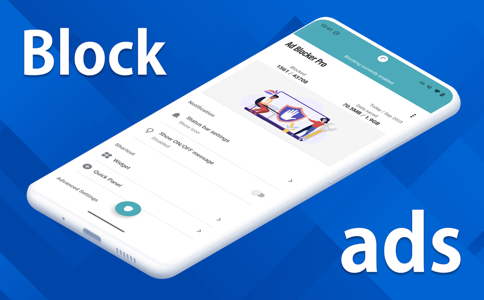 Ad Blocker - عکس برنامه موبایلی اندروید