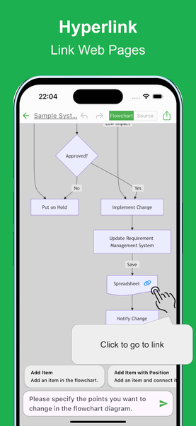 Flowchart AI - Image screenshot of android app