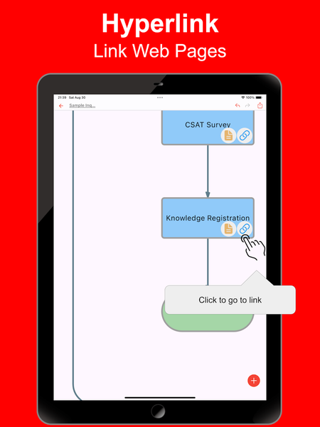 Simple Flowchart - Image screenshot of android app