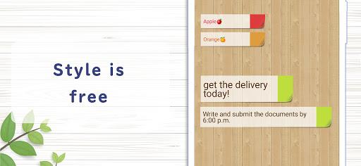 Sticky todo Note QuickMemo+ - Image screenshot of android app