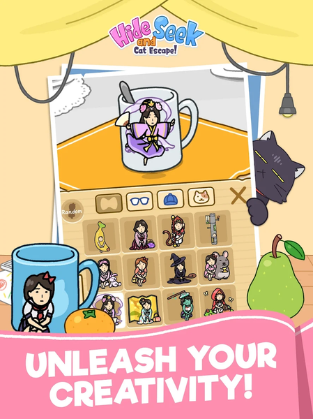 Hide and Seek: Cat Escape! - Gameplay image of android game