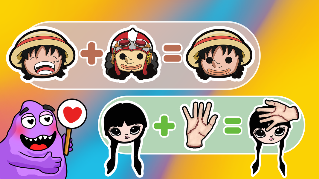 Emoji Kitchen Merge - AI Mix - Image screenshot of android app