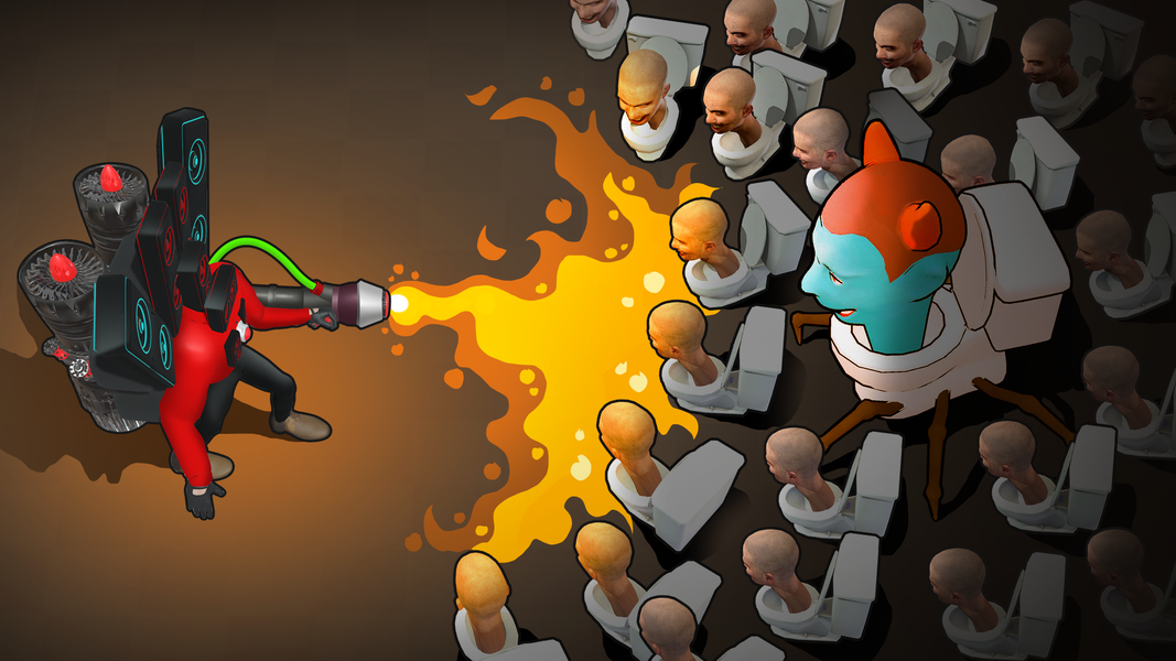 Survival Shooter - Merge Skiby - Image screenshot of android app