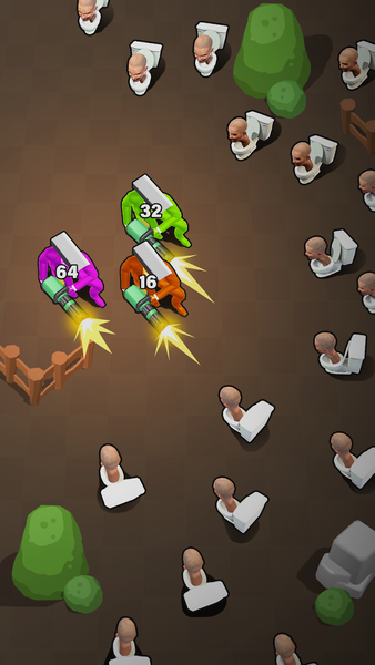 Survival Shooter - Merge Skiby - Image screenshot of android app