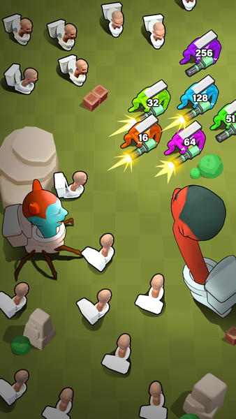 Survival Shooter - Merge Skiby - Image screenshot of android app