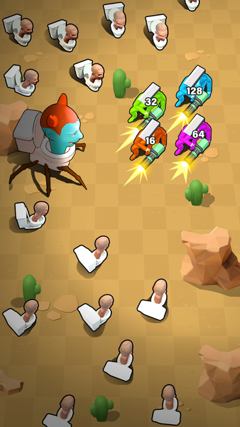 Survival Shooter - Merge Skiby - Image screenshot of android app