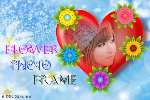 Flower Photo Frames - عکس برنامه موبایلی اندروید