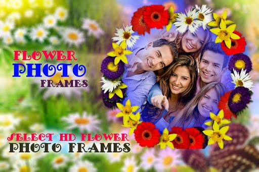 Flower Photo Frames - عکس برنامه موبایلی اندروید