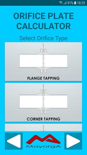 Orifice Plate Calculator - عکس برنامه موبایلی اندروید