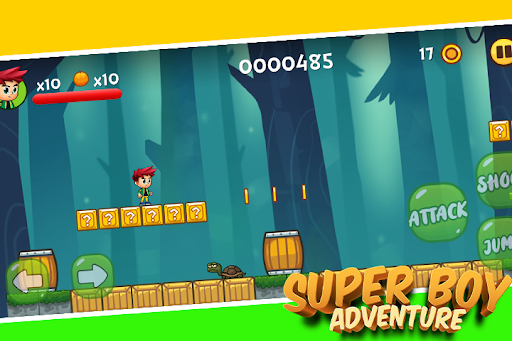 Super boy - Jungle World - adventure run 🍄🍄🍄 - عکس برنامه موبایلی اندروید