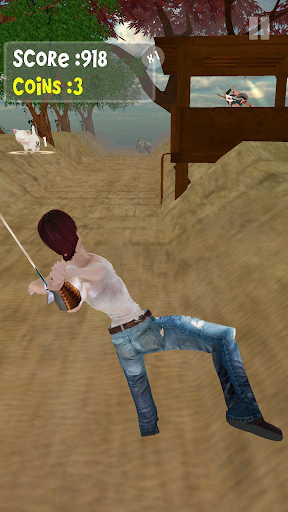 Jungle Run - Gameplay image of android game