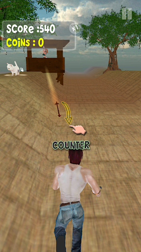 Jungle Run - Gameplay image of android game