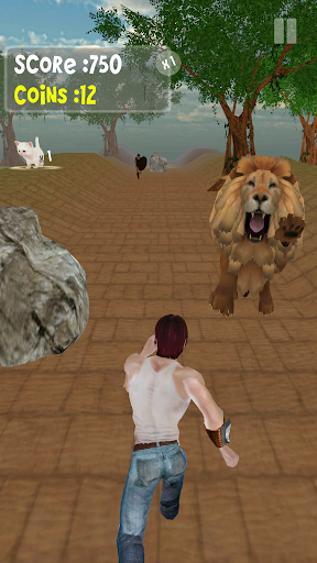 Jungle Run - Gameplay image of android game