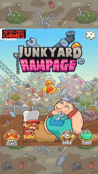 Junkyard Rampage - Gameplay image of android game