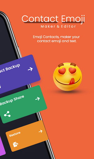 Emoji Contact Editor - Emoji Contact Maker - Image screenshot of android app