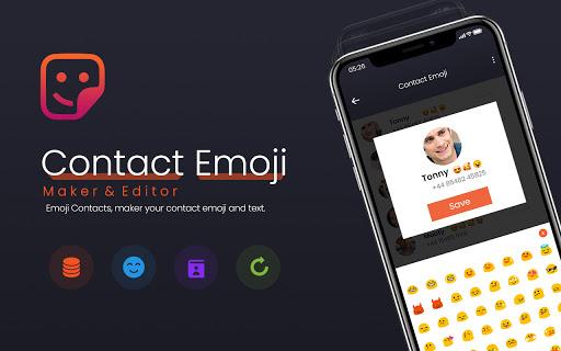 Emoji Contact Editor - Emoji Contact Maker - Image screenshot of android app