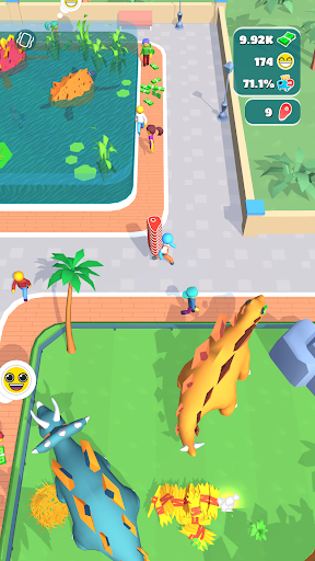 Jurassic Park Idle - Gameplay image of android game