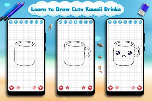 Learn to Draw Drinks & Juices - عکس برنامه موبایلی اندروید