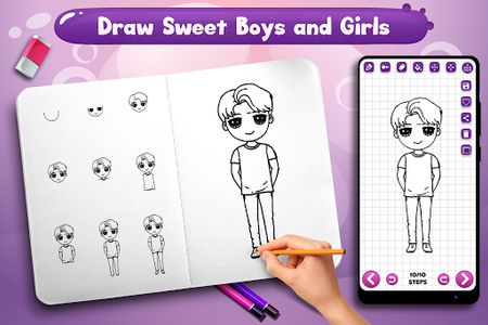 DrawCutie - Draw Cute Girls, Apps