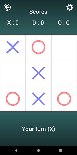 Tic Tac Toe - Play with friend - عکس بازی موبایلی اندروید