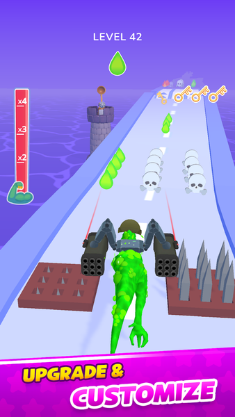 Dino Evolution Run 3D - Gameplay image of android game