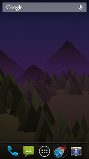 Forest Live Wallpaper - Image screenshot of android app