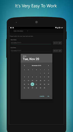 Date To Date Calculator - Image screenshot of android app