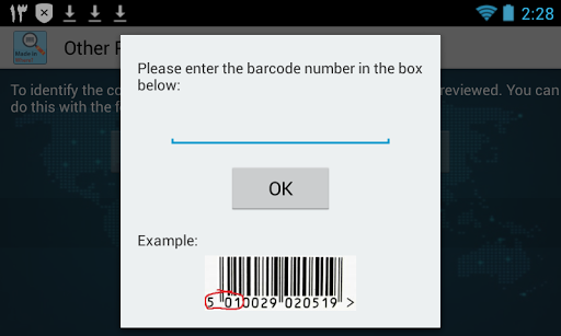 Made in Where? Barcode Reader - عکس برنامه موبایلی اندروید